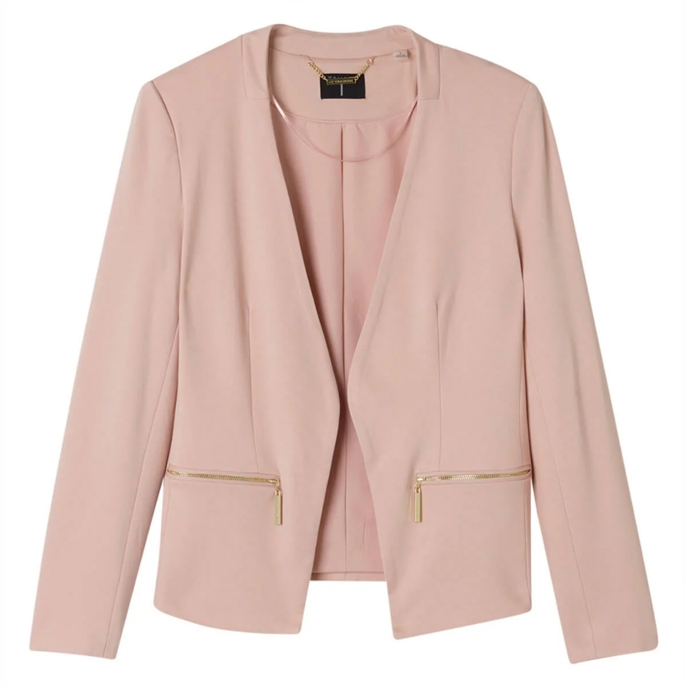 Tahari Blazer in Blush